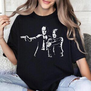 Comfort Colors Olivia And Elliot Law And Order T-Shirt, Pulp Fiction Style